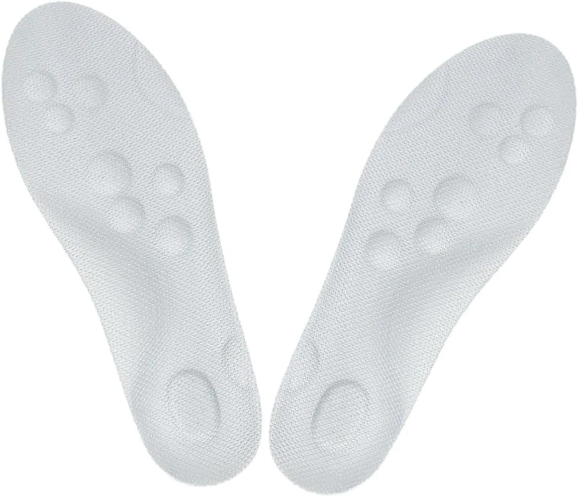 1 Pair Cushioned Insoles for Men and Women Comfortable Shoe Inserts for Sports and Daily Use Enhanced Arch Support Soft Material for Jumping and Running