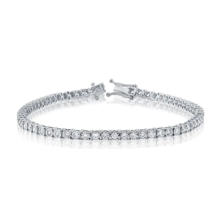 14K GOLD 2 CT DIAMOND ALLISON TENNIS BRACELET