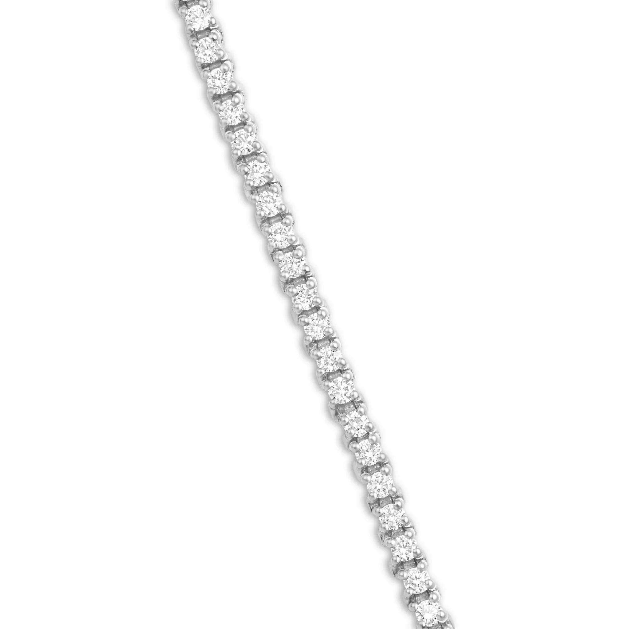 14K Gold 2.67ct 2.2mm Diamond Tennis Bracelet