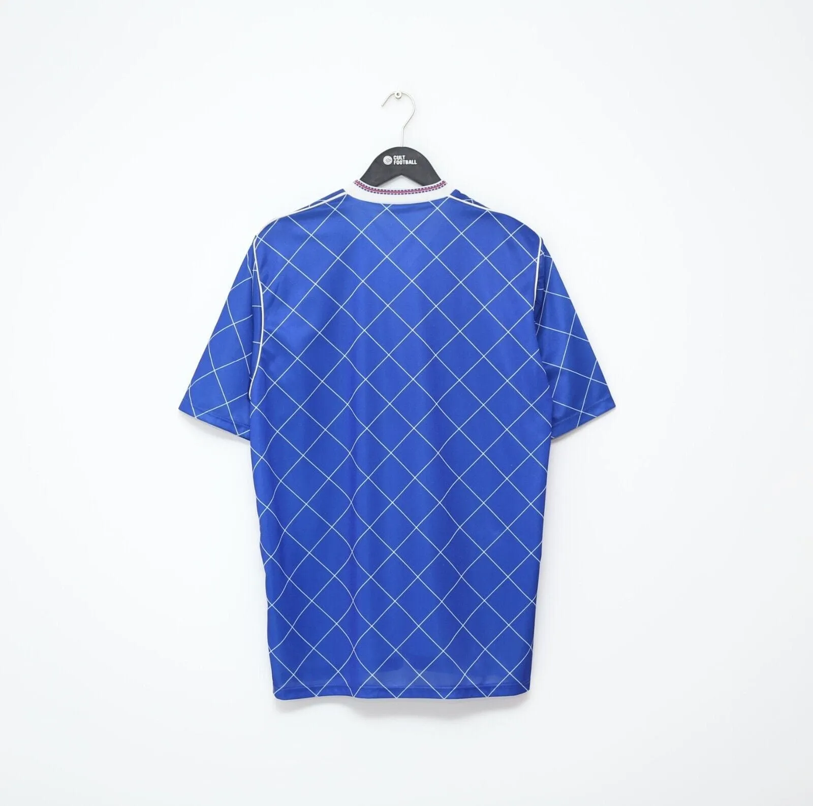1987/89 CHELSEA Vintage Umbro Home Football Shirt Jersey (L)