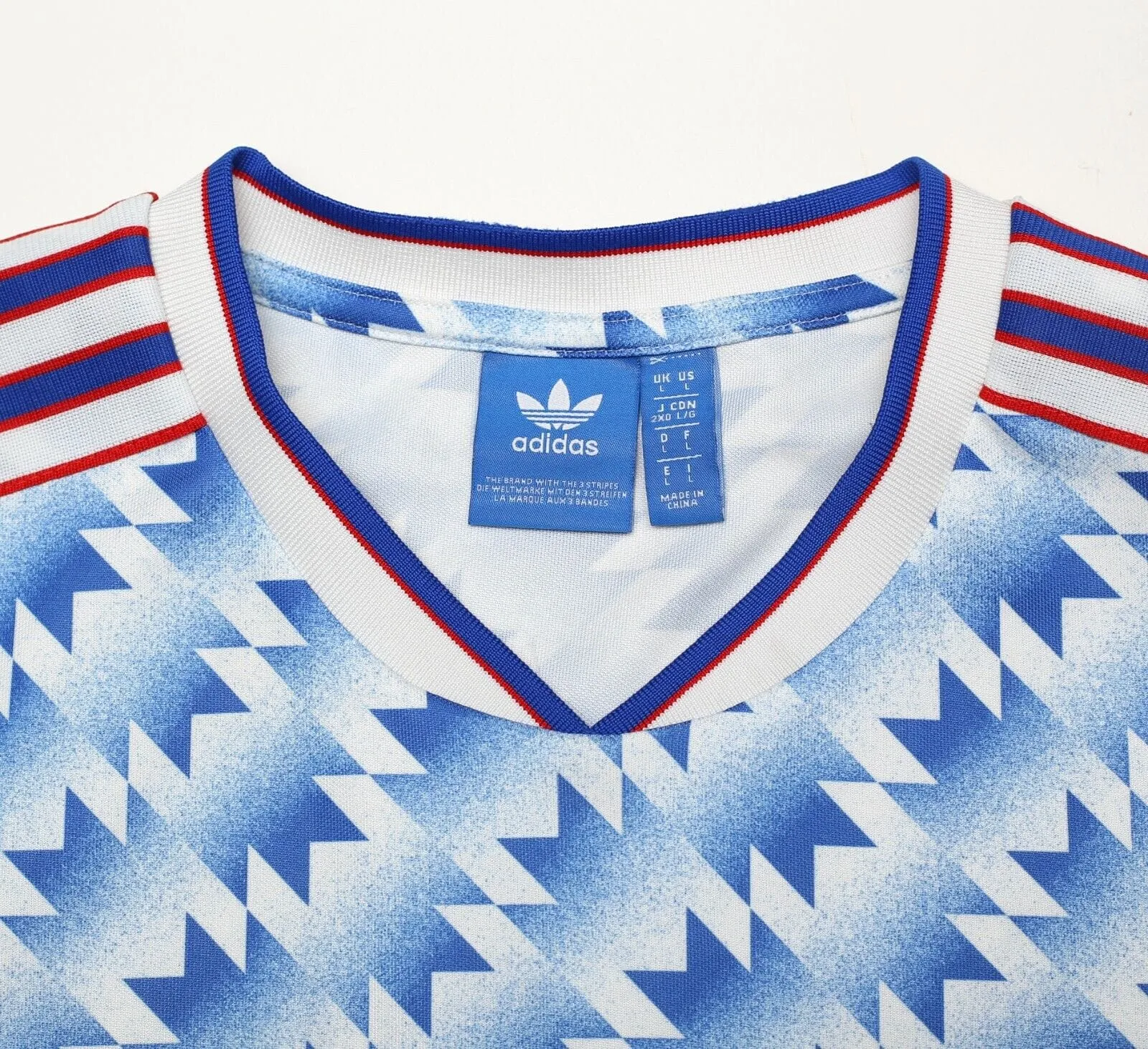 1990/92 MANCHESTER UNITED Retro adidas Originals Away Football Shirt (M/L)