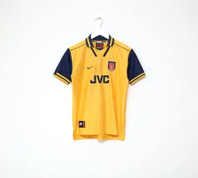 1996/97 ARSENAL Vintage Nike Away Football Shirt Jersey (LB)