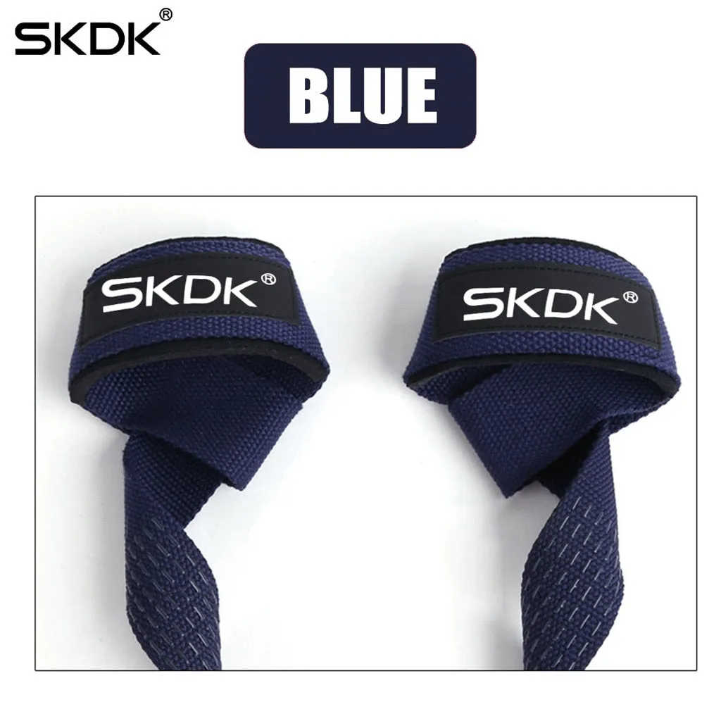  1pc Weight lifting Wrist Straps Fitness Bodybuilding Training CrossFit lifting straps with Non Slip Training Gloves Wrist Wraps
