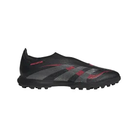 adidas Predator League LL TF Turf Soccer Shoes - core black/grey four/lucid red