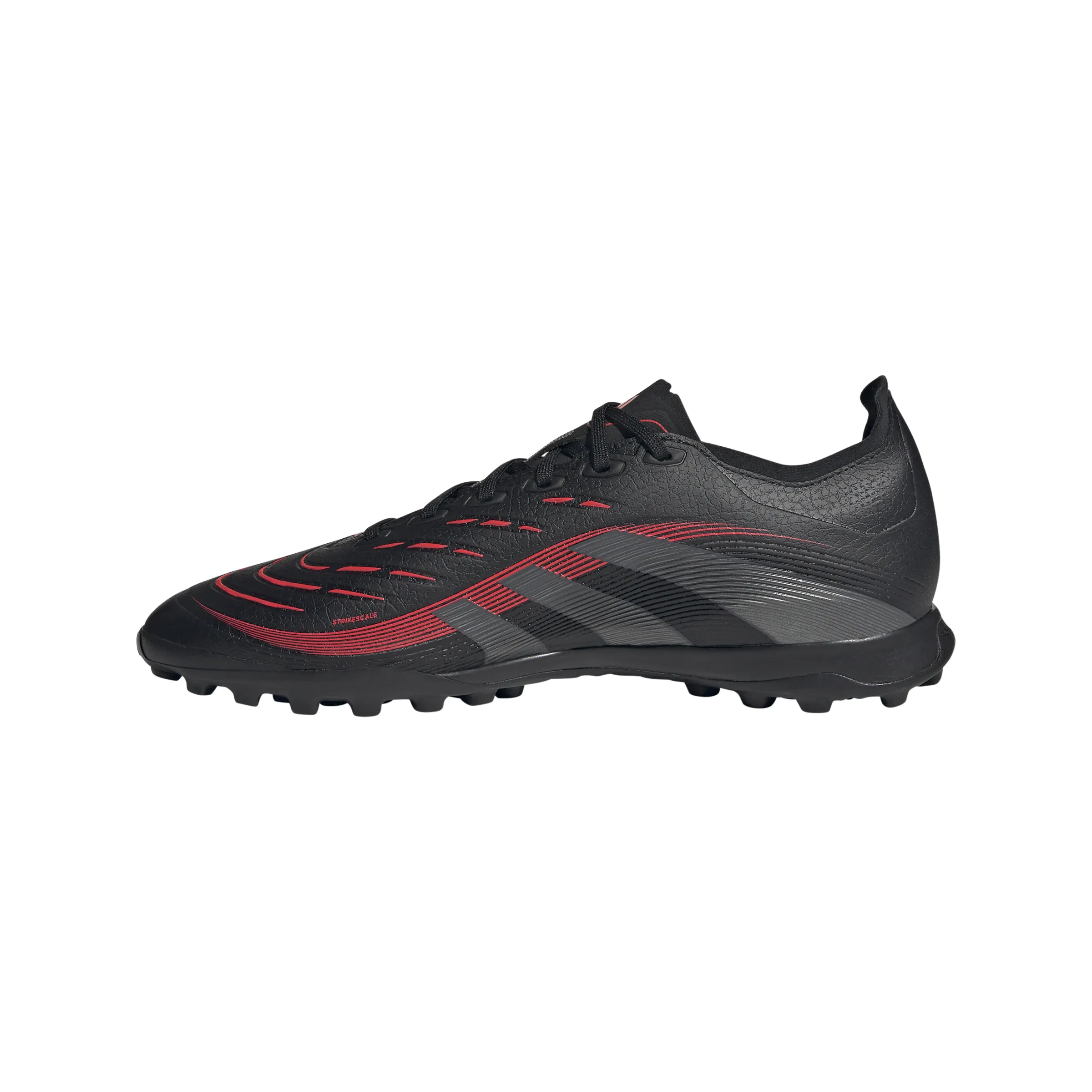 adidas Predator League TF Turf Soccer Shoes - core black/grey four/lucid red