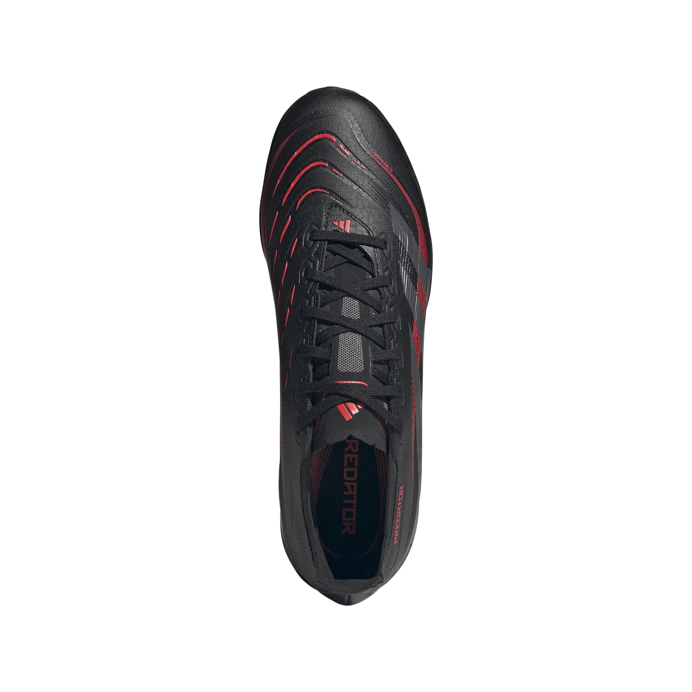adidas Predator League TF Turf Soccer Shoes - core black/grey four/lucid red