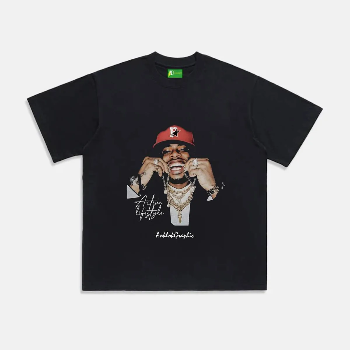 AG Basketball Sunny And Cheerful Big Boy T-Shirt