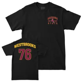 Arizona State Football Black Victory Tee - Champ Westbrooks