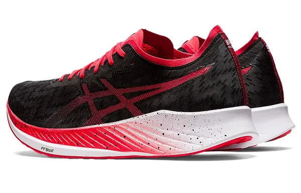 Asics Magic Speed Running Shoes 'Black Electric Red', black