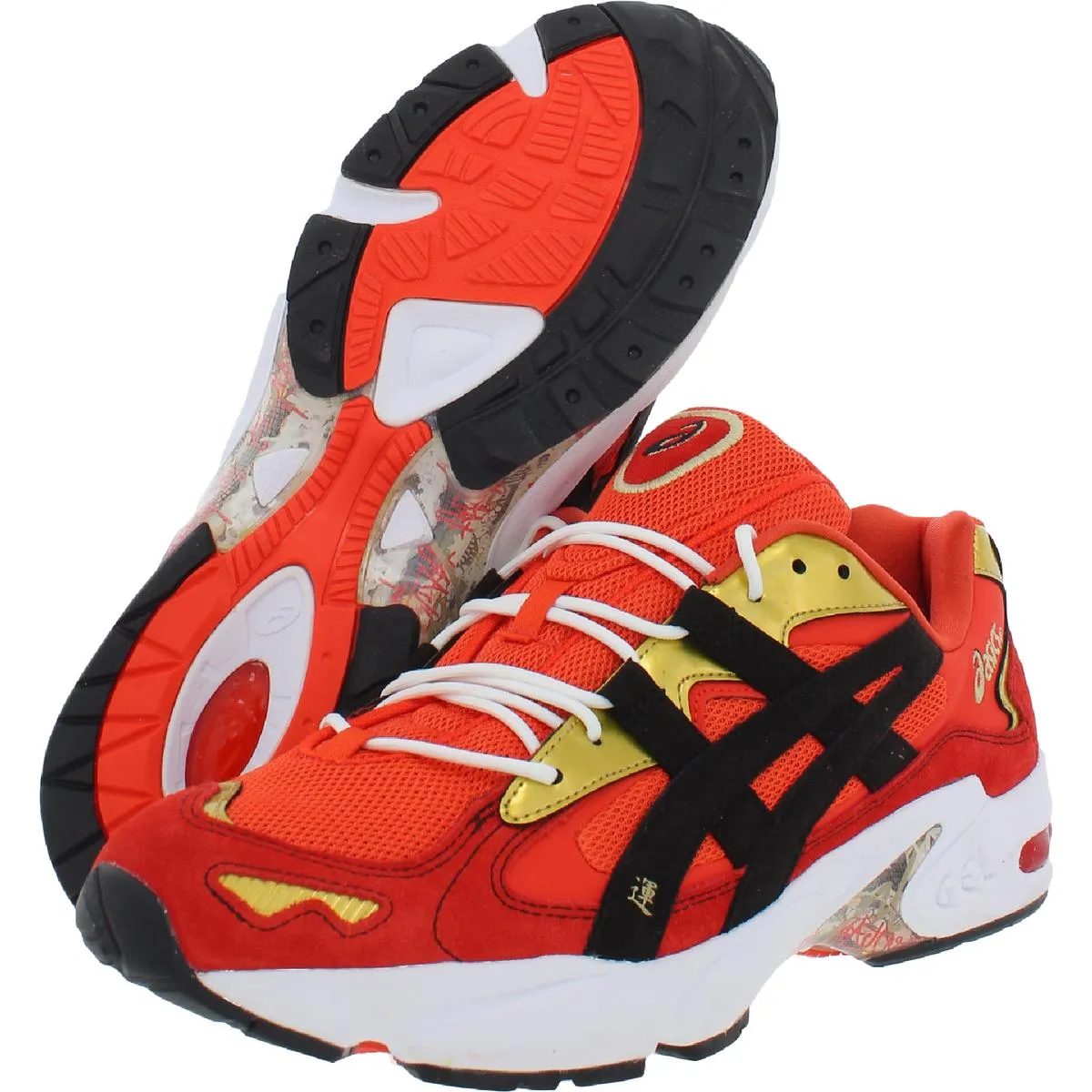 Asics Mens Gel-Kayano 5 Og Leather Iridescent Running Shoes