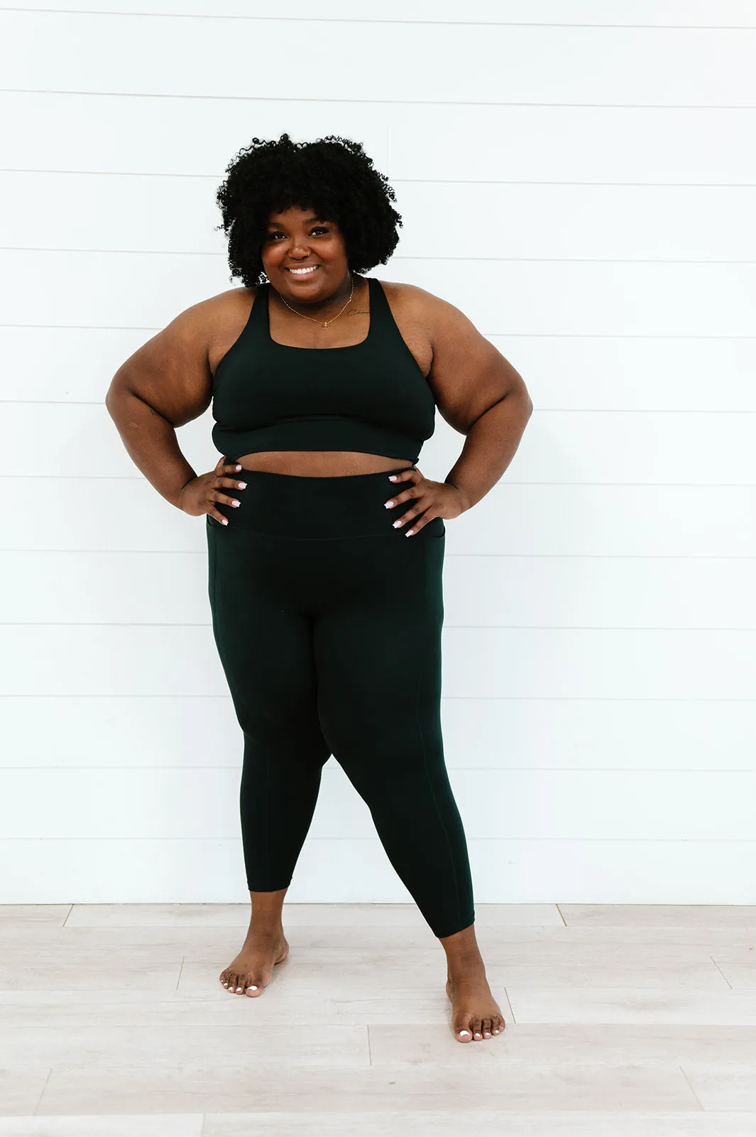 Balance High Waisted Leggings | Black