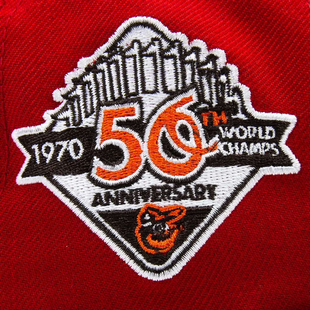 Baltimore Orioles 50th Anniversary (Red/Walnut)