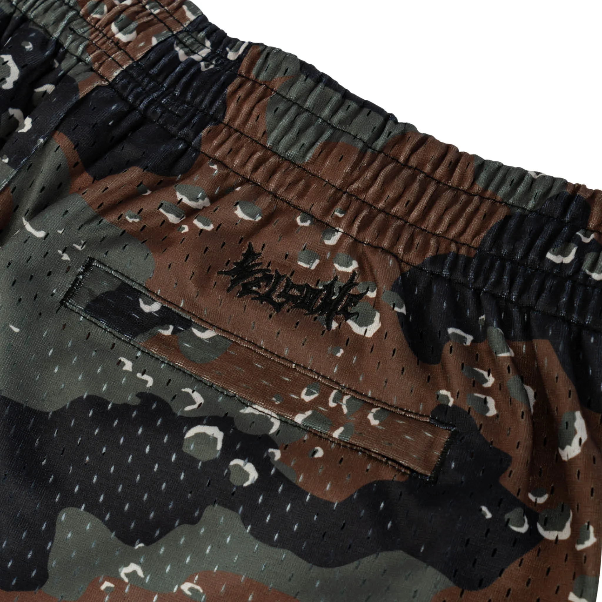 Barb Mesh Shorts- Timber
