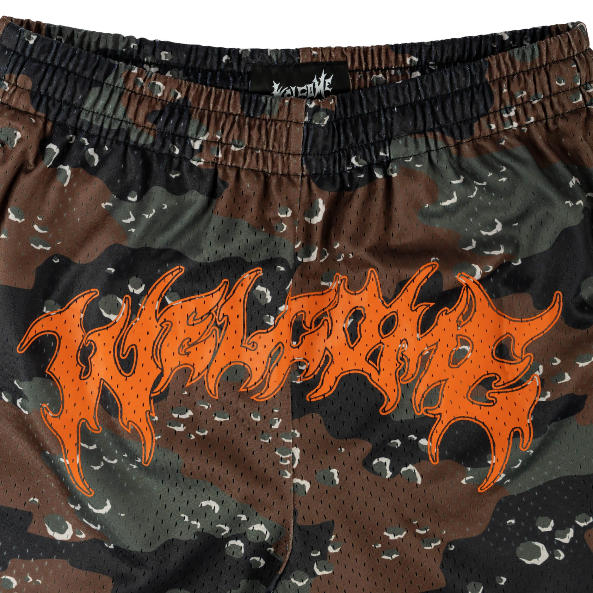 Barb Mesh Shorts- Timber
