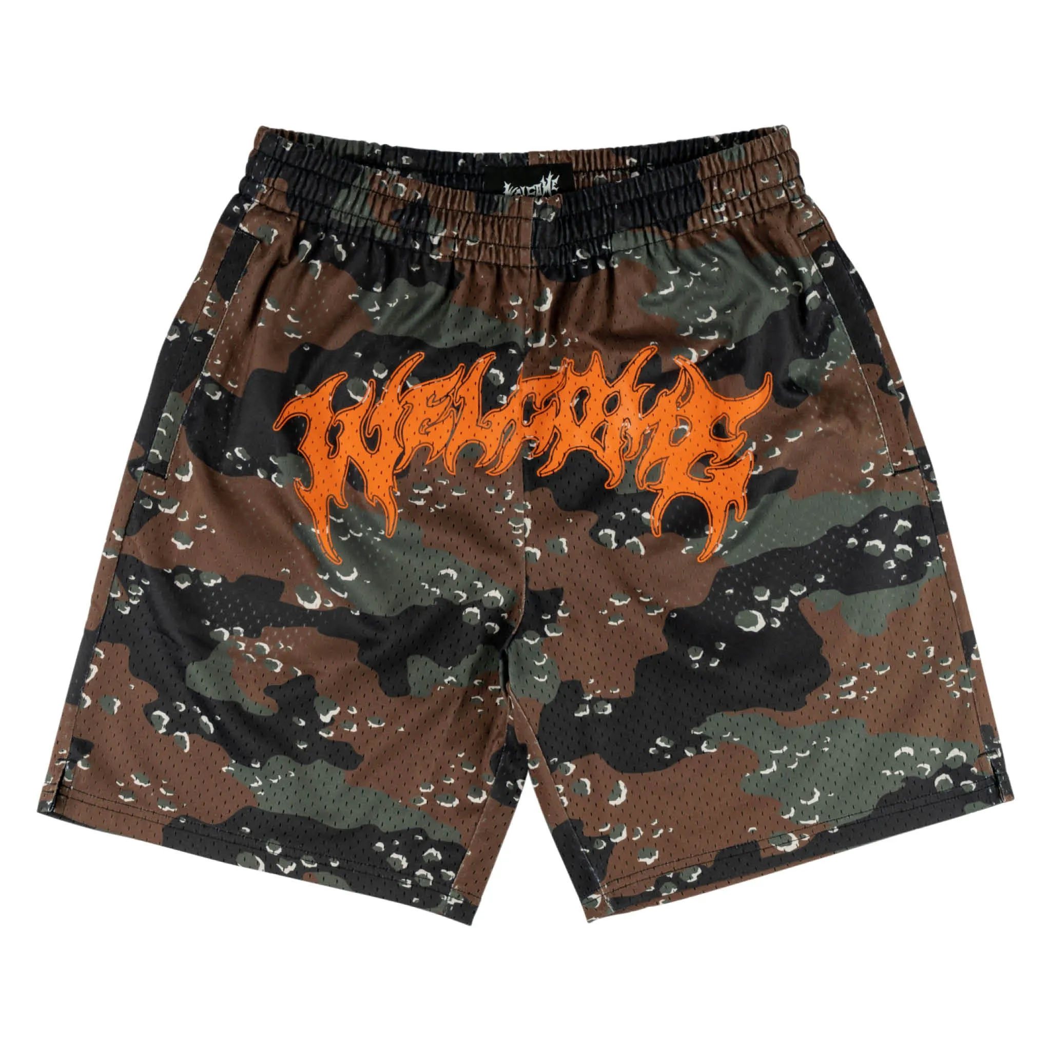 Barb Mesh Shorts- Timber