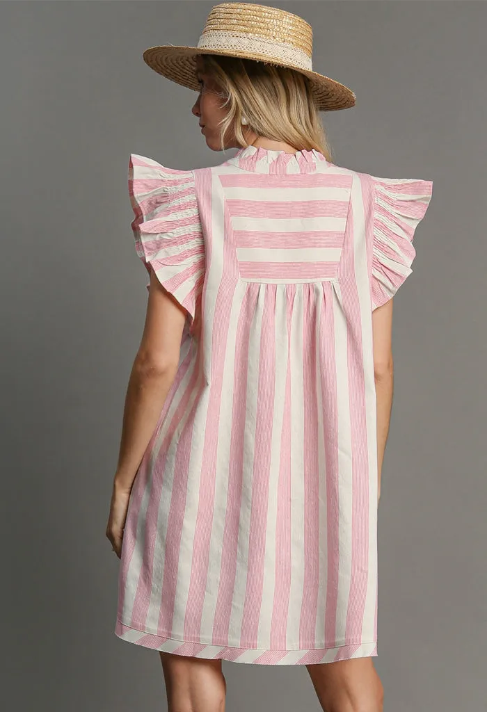 Beach Club Dress-Pink