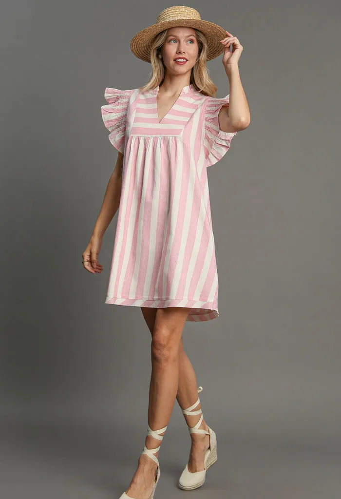Beach Club Dress-Pink