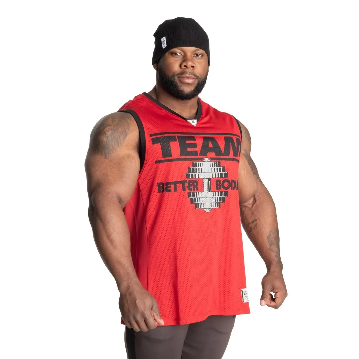 Better Bodies Iron Mesh Tank - Chilli Red