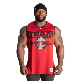Better Bodies Iron Mesh Tank - Chilli Red