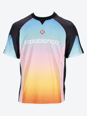 Birdseye mesh football shirt