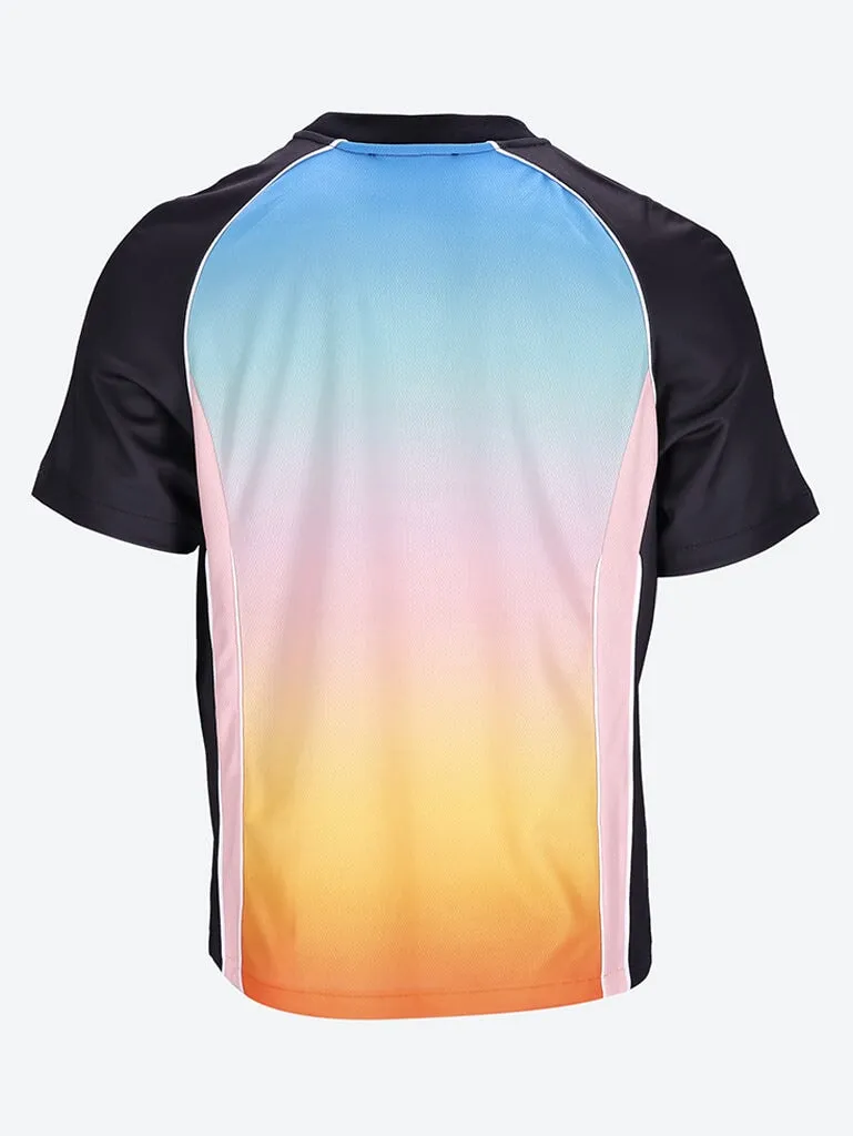 Birdseye mesh football shirt