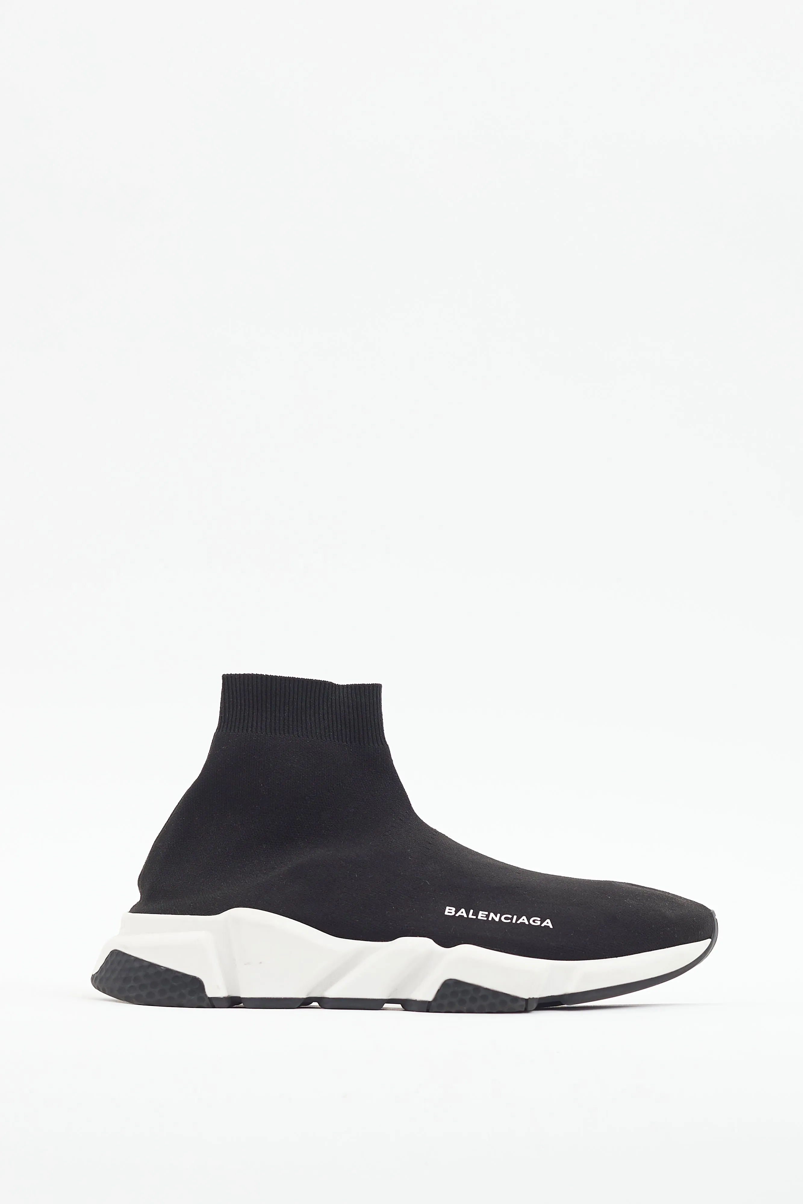 Black Speed Knit Sneaker
