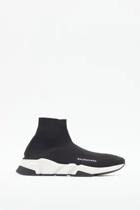 Black Speed Knit Sneaker
