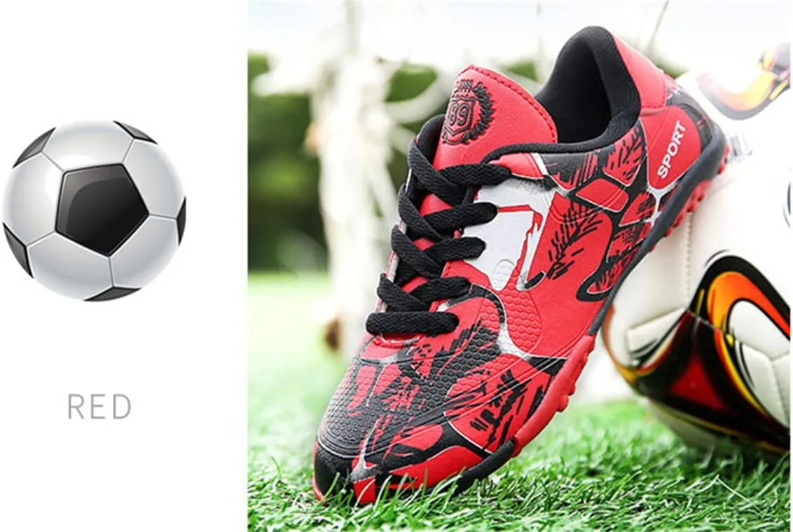 Boys Girls Soccer Cleats Junior Football Cleats Youth Indoor Outdoor Football Training Soccer Shoes