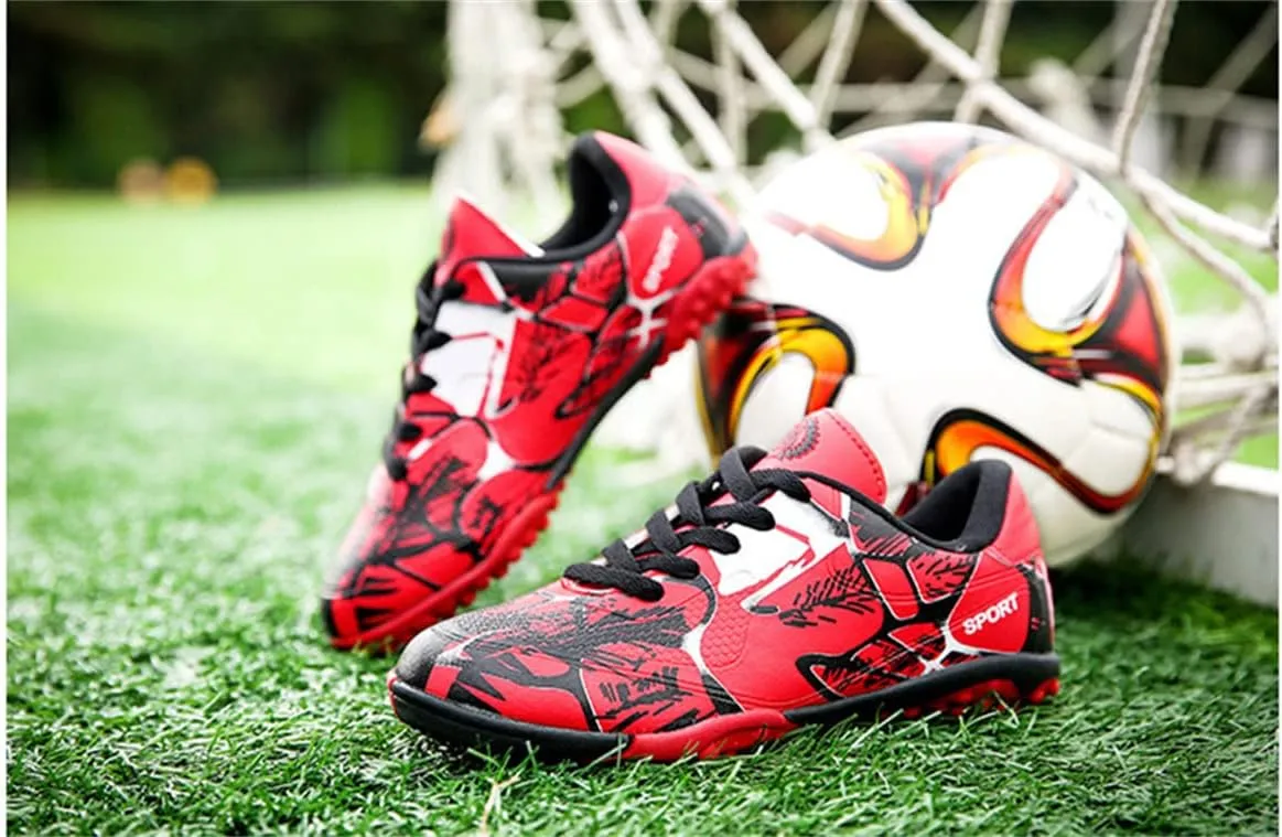 Boys Girls Soccer Cleats Junior Football Cleats Youth Indoor Outdoor Football Training Soccer Shoes