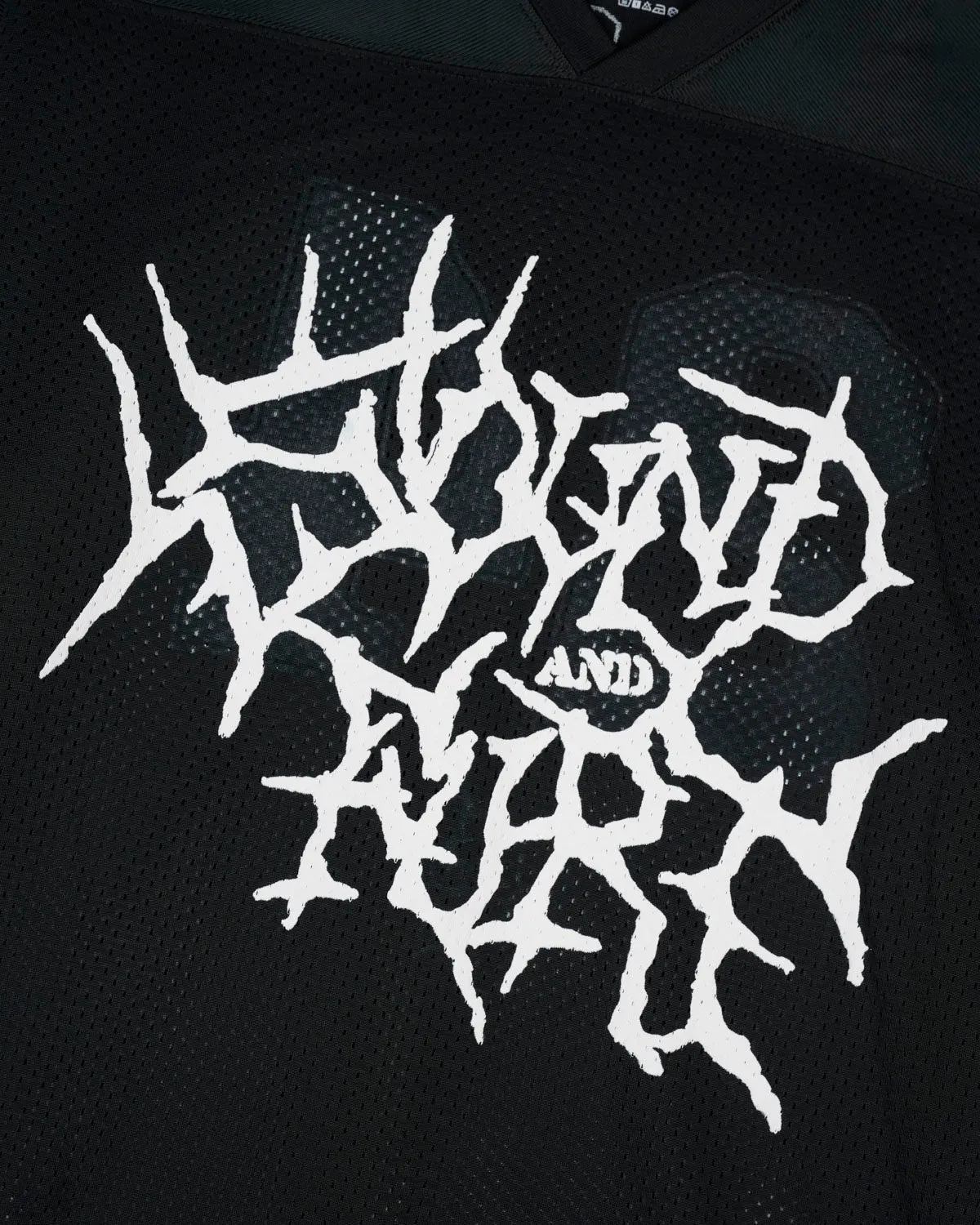 Brain Dead x Sound and Fury Football Jersey - Black