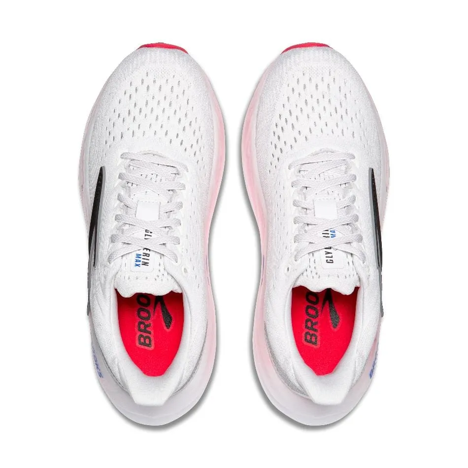 Brooks Glycerin Max Women's Running Shoes in White/Black/Diva Pink SS25