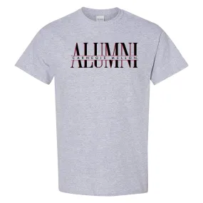 Carnegie Mellon Tartans Classic Alumni T Shirt - Sport Grey