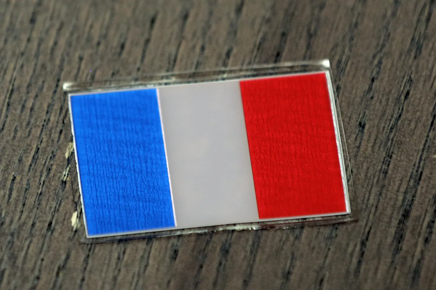 Chrome Country Flag Football Helmet Decal