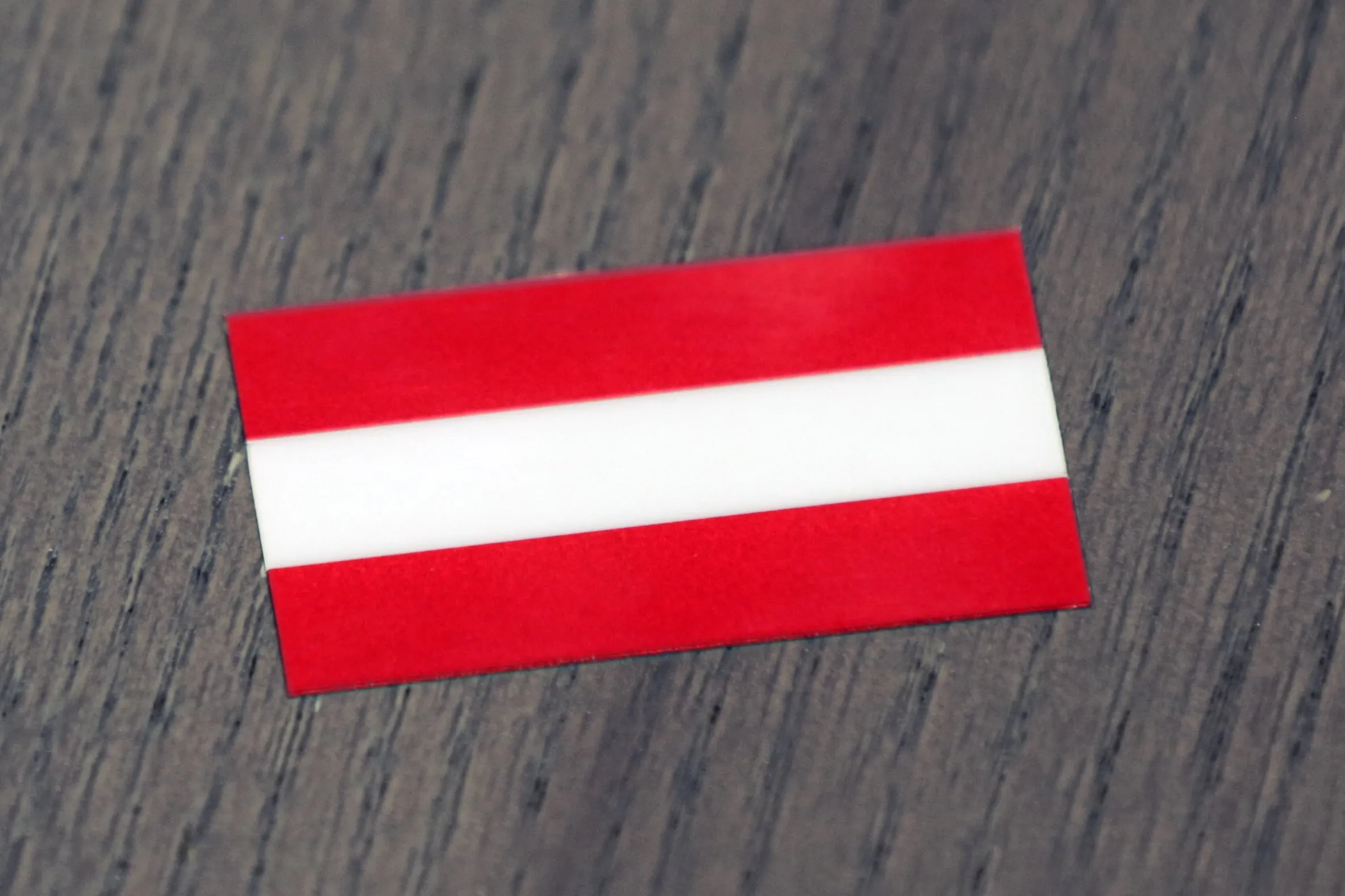 Chrome Country Flag Football Helmet Decal