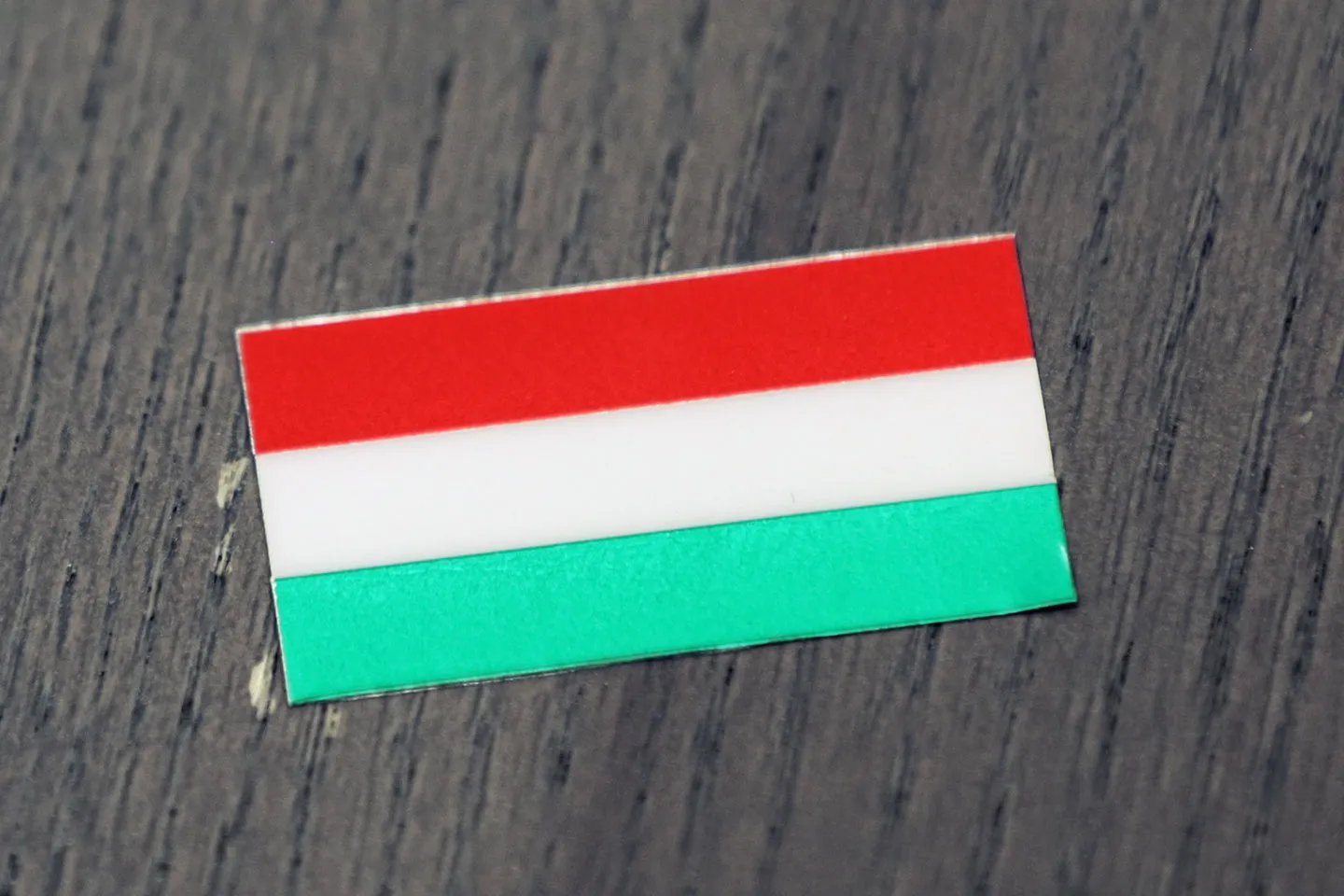 Chrome Country Flag Football Helmet Decal