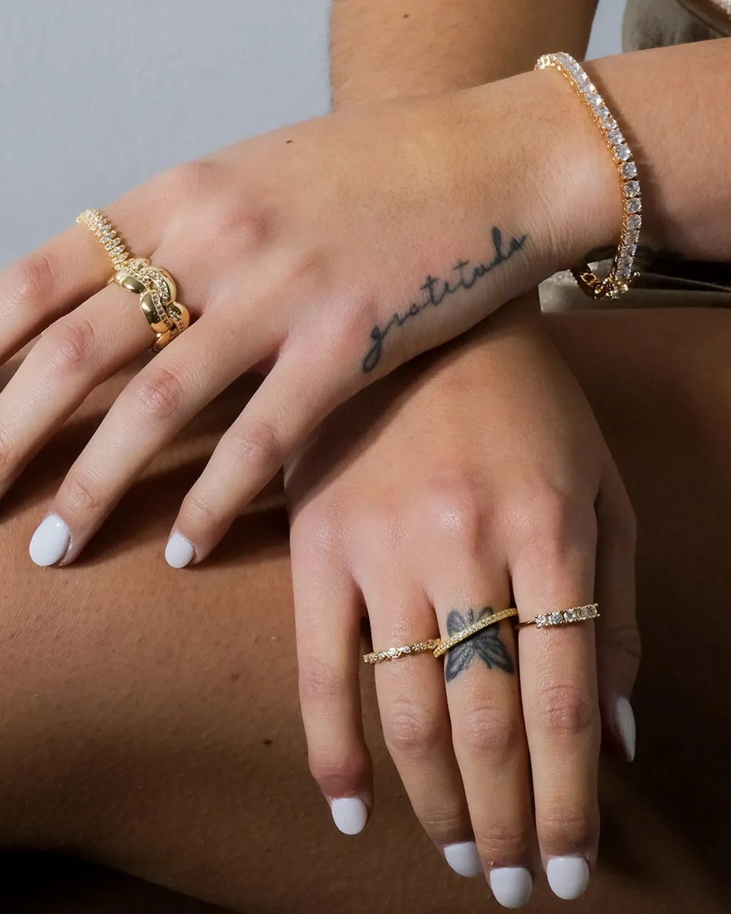 Clarissa CZ Tennis Bracelet