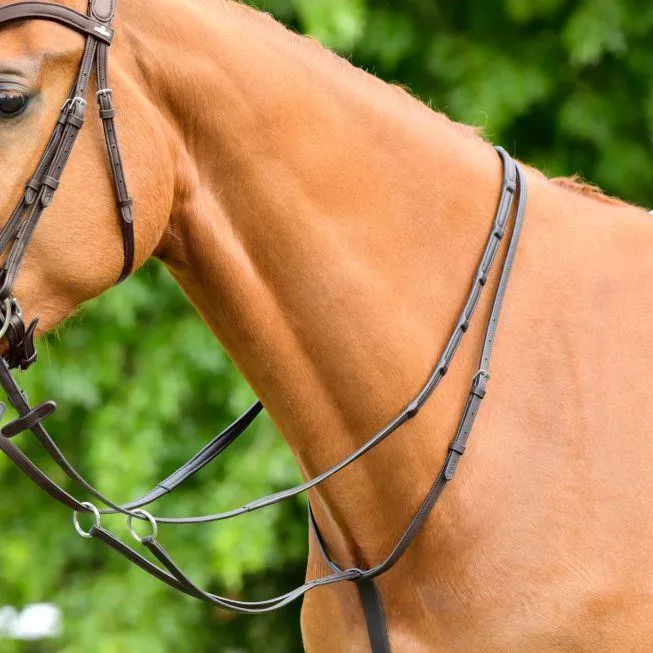 Collegiate Comfitec Opulux Plain Flat Running Martingale