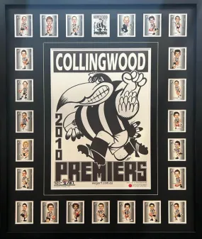 COLLINGWOOD 2010 PREMIERS WEG ART FRAMED