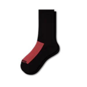 Cotton Crew Mesh Top Cushioned Sole Performance Socks for Women