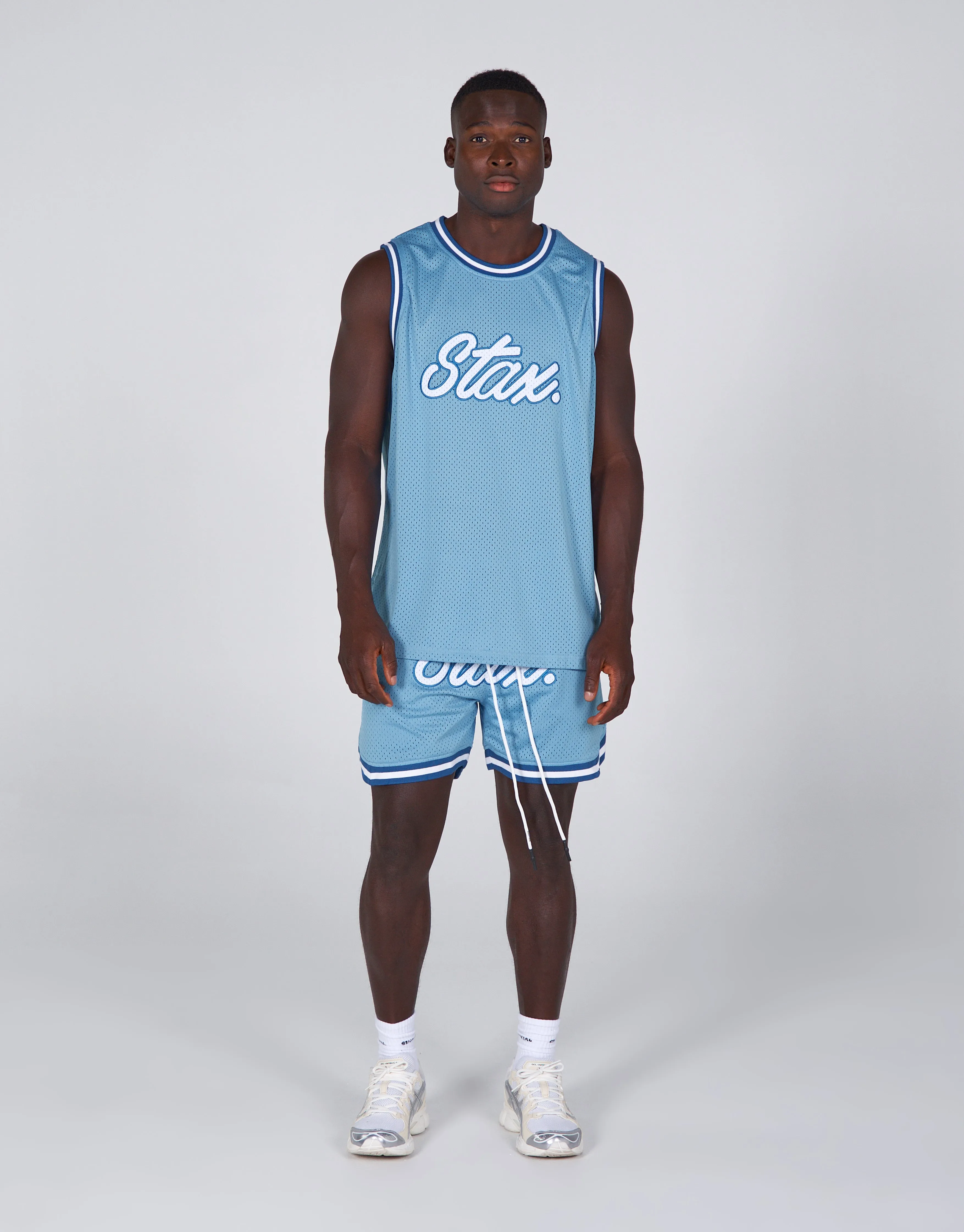 Court Drip Basketball Shorts - Columbia