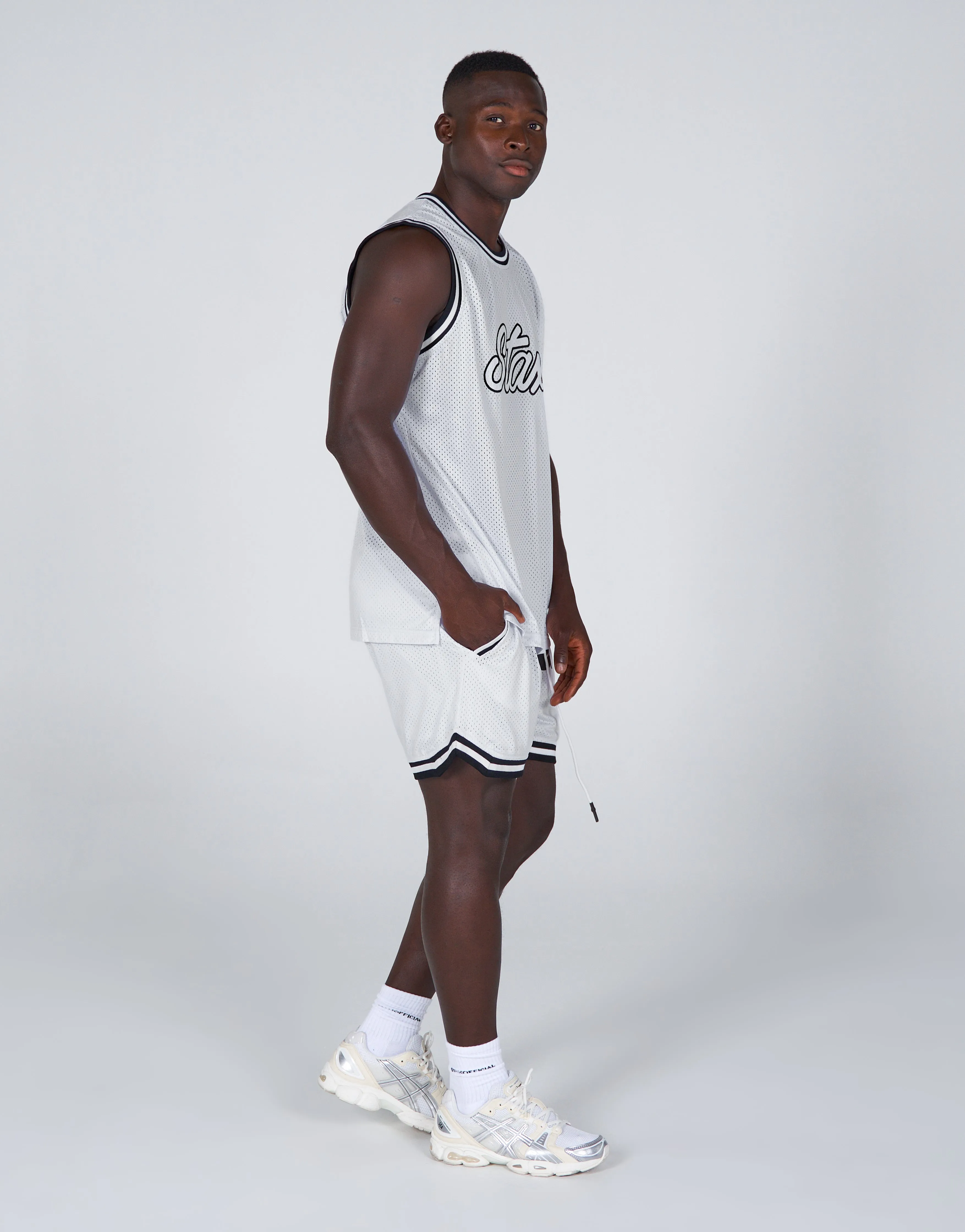 Court Drip Basketball Singlet - Dale