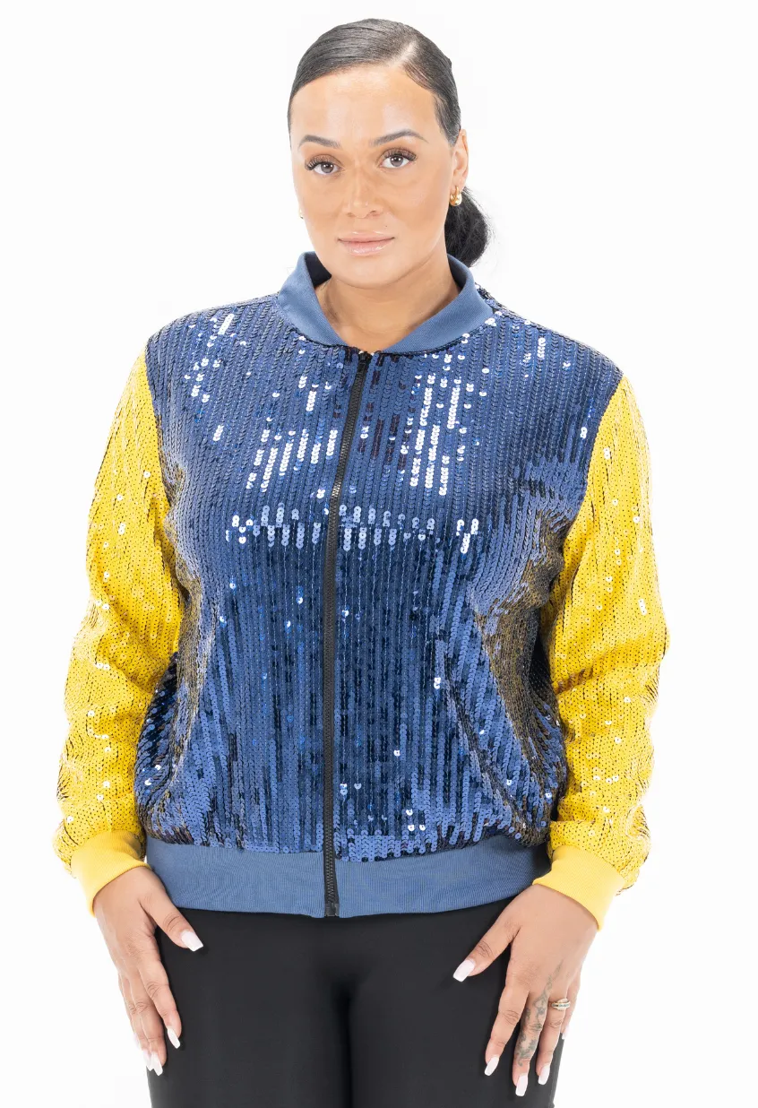 Denver Basketball Sequin Jacket