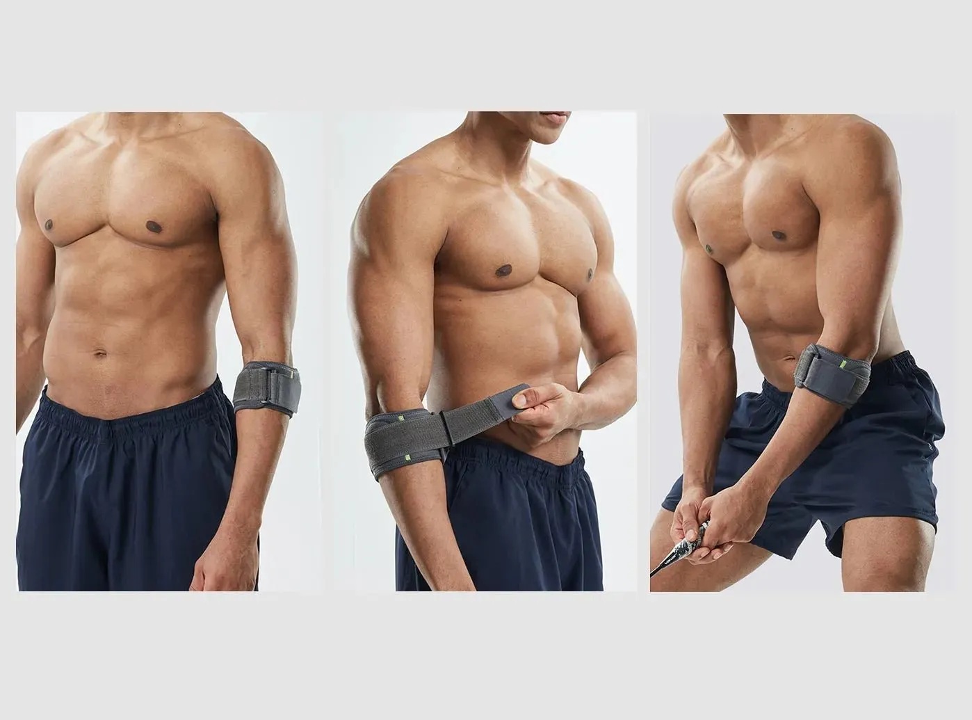 FitVille Elbow Brace 1-Pair Bundle (Unisex)