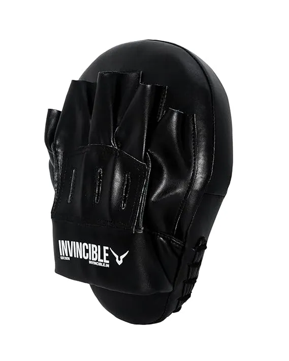 Invincible Tejas Training Mitts (BLACK)