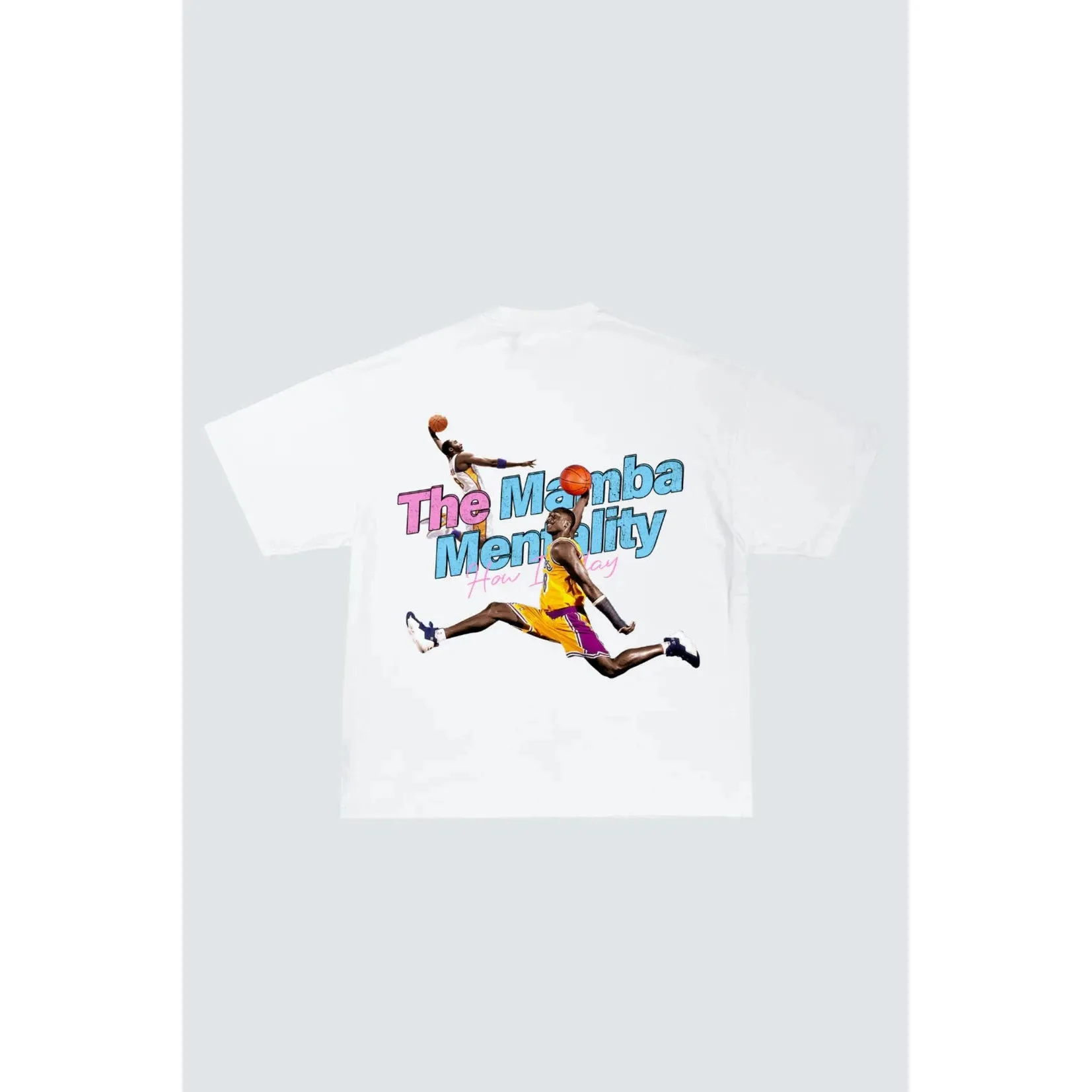 Kobe Bryant Mamba Mentality Graphic T-Shirt 'White'