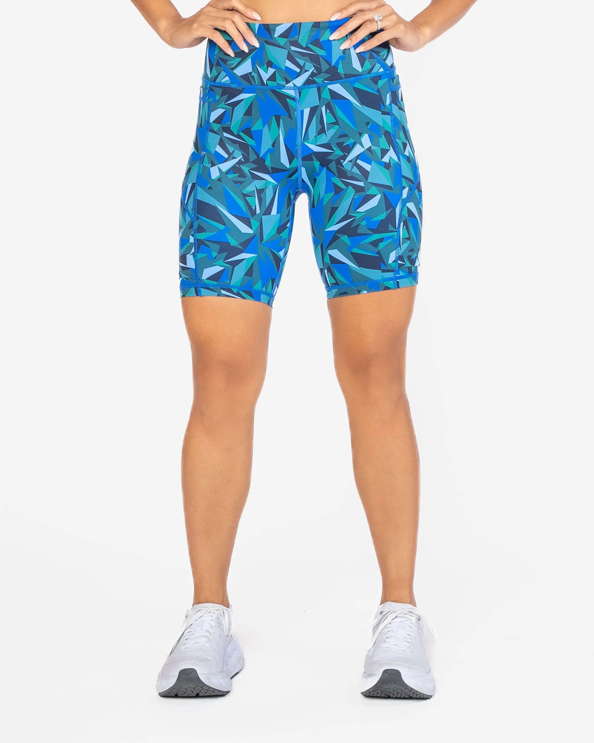 Lux Baseline Shorts (Multi-Lengths) - Pacific Kaleidoscope