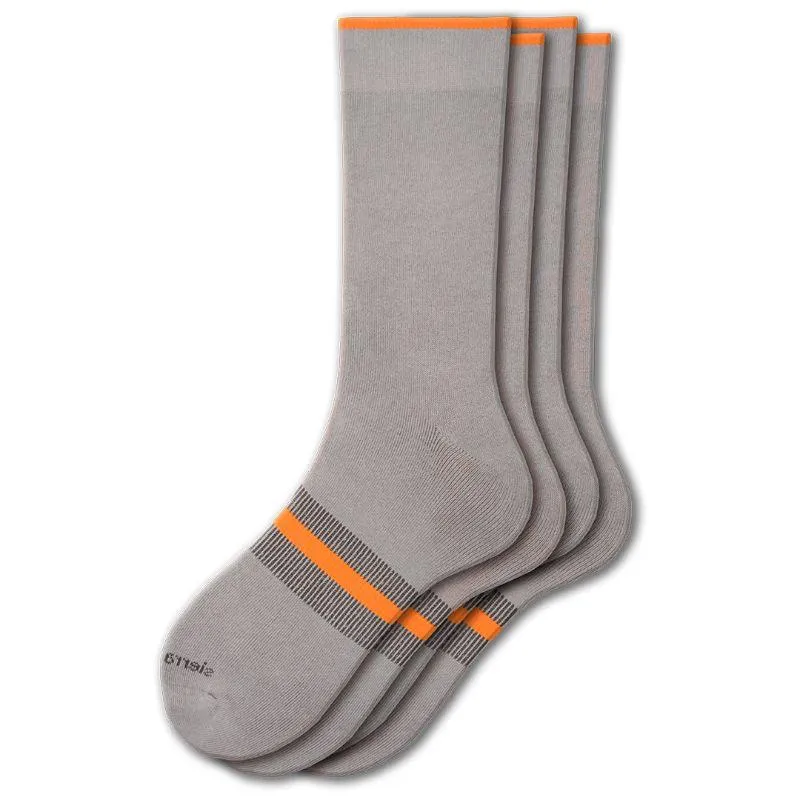 Men's Performance Crew Socks with Cushioned Arch Support