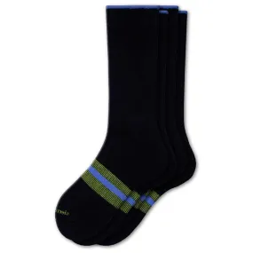 Men's Performance Crew Socks with Cushioned Arch Support