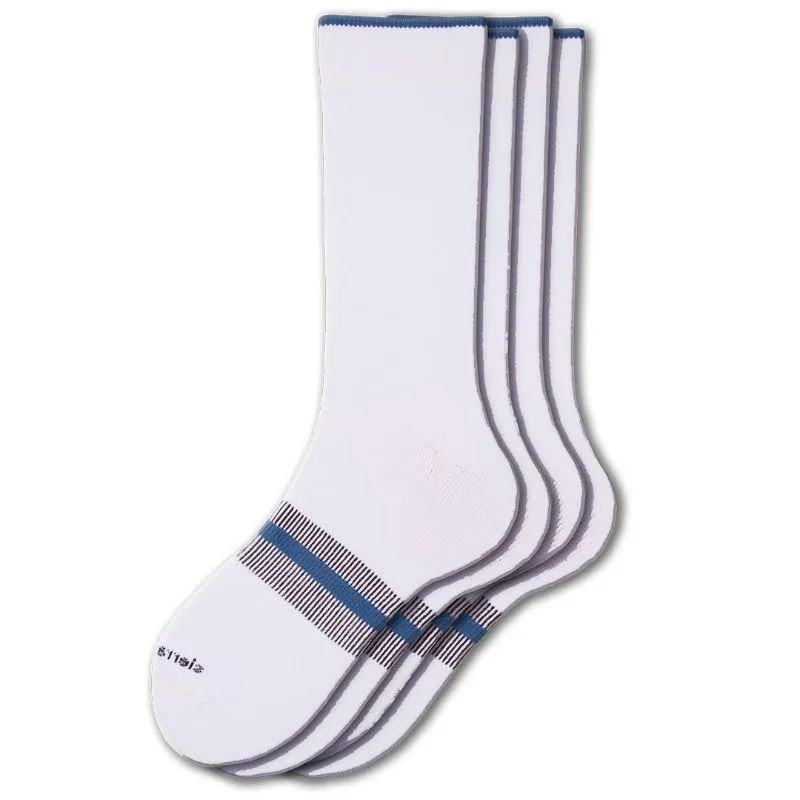 Men's Performance Crew Socks with Cushioned Arch Support