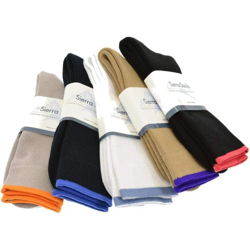 Men's Performance Crew Socks with Cushioned Arch Support